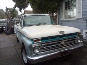 1966 Ford F-150 with Blue Exterior
