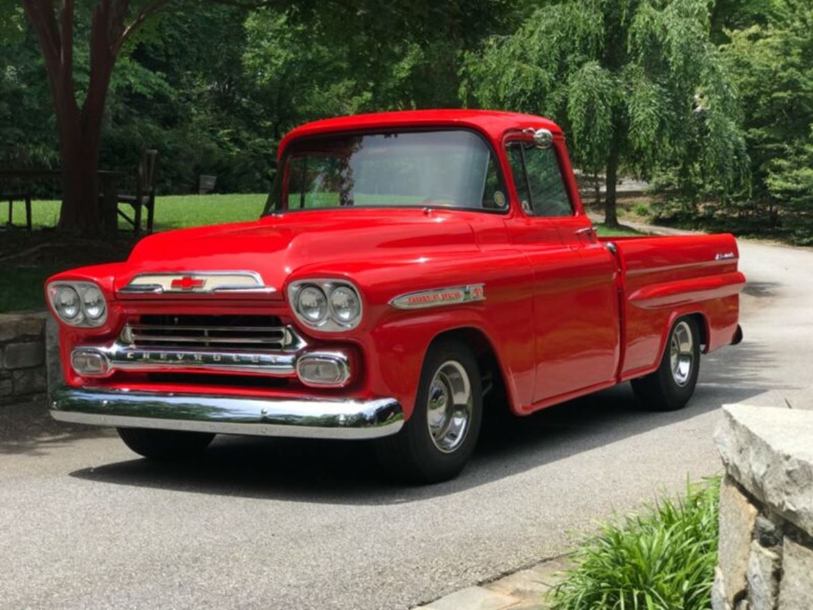 0 used. Chevrolet Pickup 1959. Chevrolet c-3100 Pickup. Шевроле Апачи 1959. Chevrolet 3100 1959.