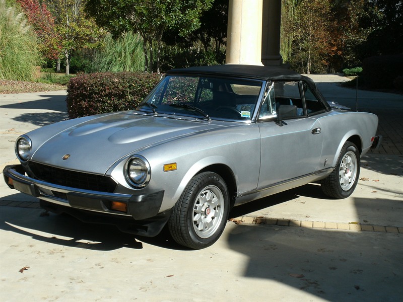 1982 Fiat Spider Classic Car Tallahassee, FL 32312